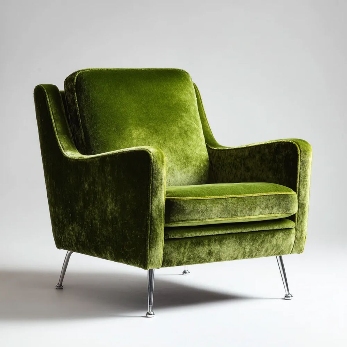 Fotel w salonie Britiolive Britivelvet 80 x 85 x 90 cm z wysokim grzbietem